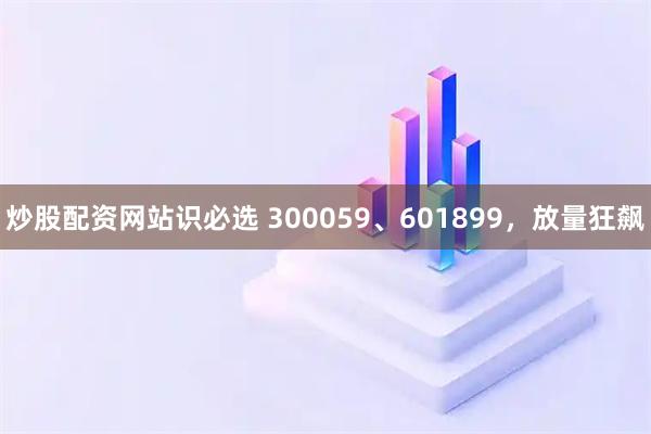 炒股配资网站识必选 300059、601899，放量狂飙